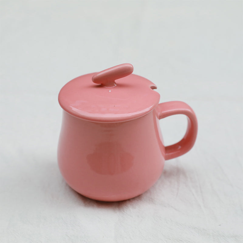 dehua Vitality Fat Cup  Ceramic Mug Creative Ceramic Cup Cute Breakfast Cup