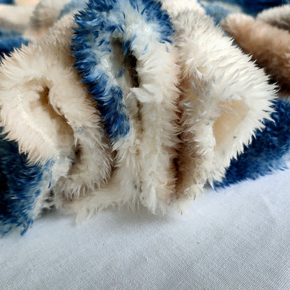 kaifuer Double-sided lamb velvet Cloth  Warm fabric, double-sided lamb cashmere fabric