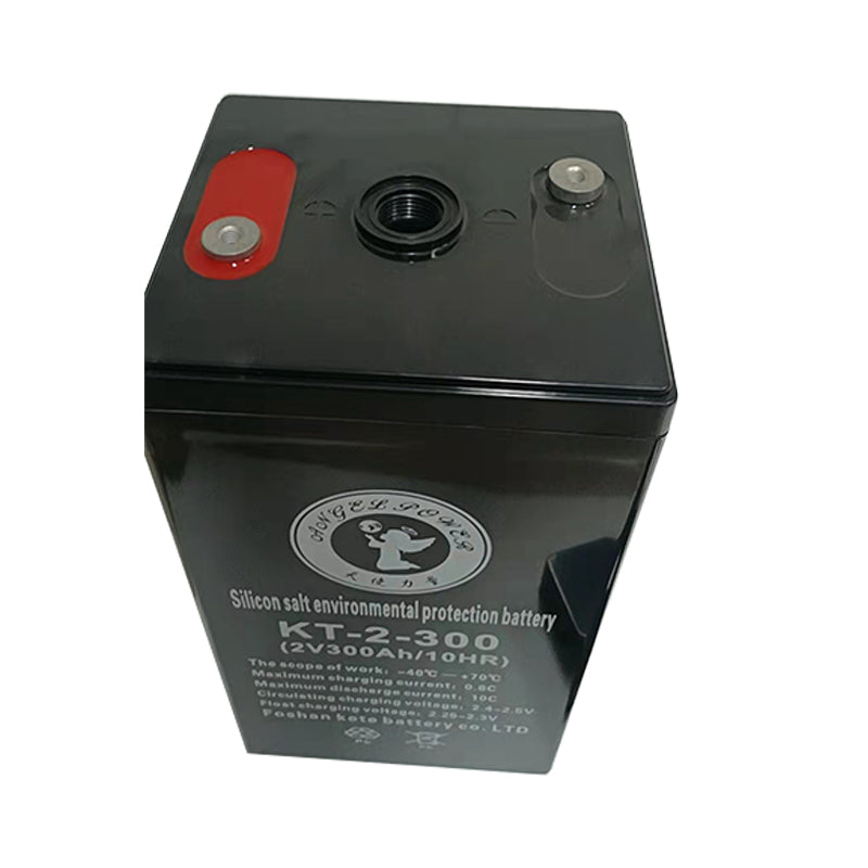 kete Energy storage silica gel salt battery 2V300 Hydrochloric acid battery of agricultural lighting sound fertilizer
