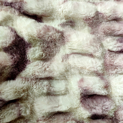 kaifuer  Spandex rabbit hair  Cloth  Tie dyed velvet fabric, rabbit hair printed fabric