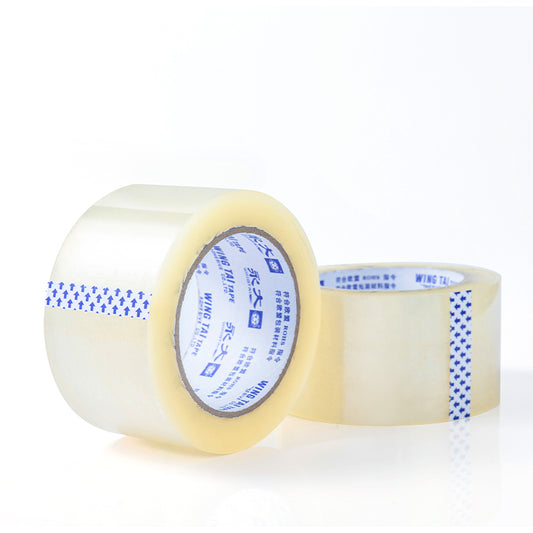 yongda box sealing tape  Customized transparent box sealing tape, transparent tape, large roll transparent packaging tape