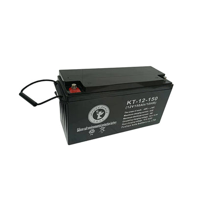 kete Silica gel salt storage battery 12V150  Hydrochloric acid battery of agricultural lighting sound fertilizer Lead-acid battery electric release device Battery maintenance free battery