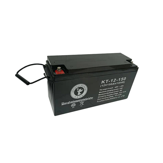 kete Silica gel salt storage battery 12V150  Hydrochloric acid battery of agricultural lighting sound fertilizer Lead-acid battery electric release device Battery maintenance free battery