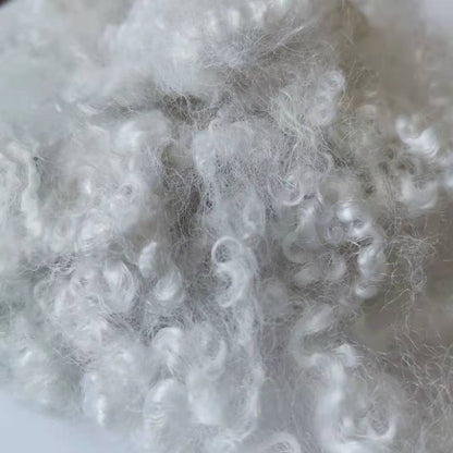 xinsheng PET white three-dimensional hollow fiber