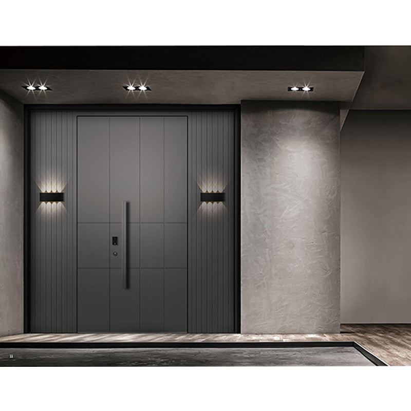 tongluohan Modern Simplicity Fine Carving Armored Door