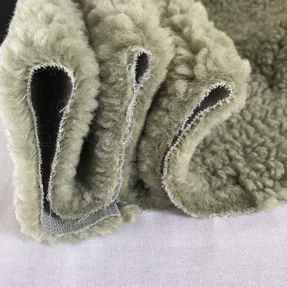 kaifuer Wool-like ears of wheat   Cloth  Lamb clothing fabric