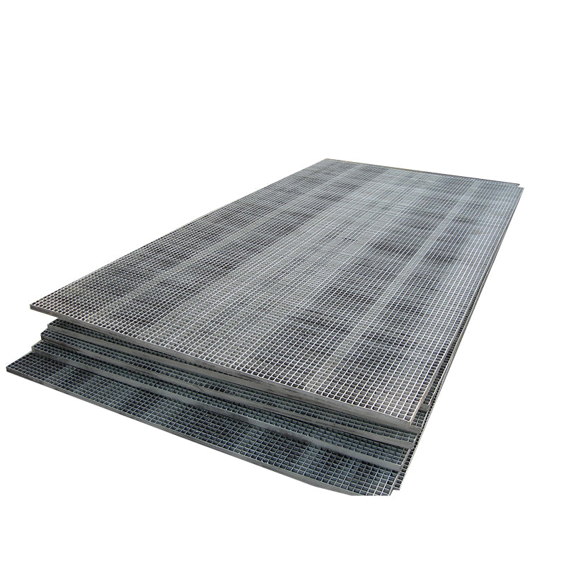 Stainless steel double plug-in grille plate thickened double plug-in grille plate