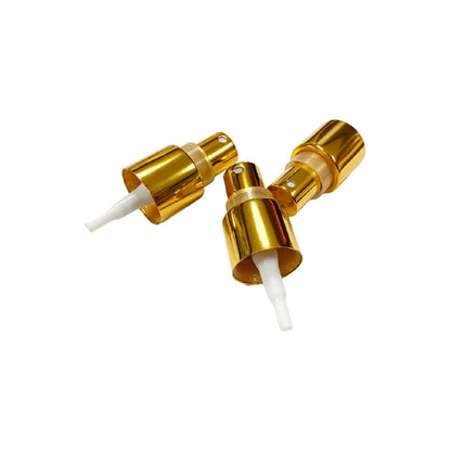 xinye Perfume sprayer Aluminum shell nozzle high-grade bright silver spray pump head