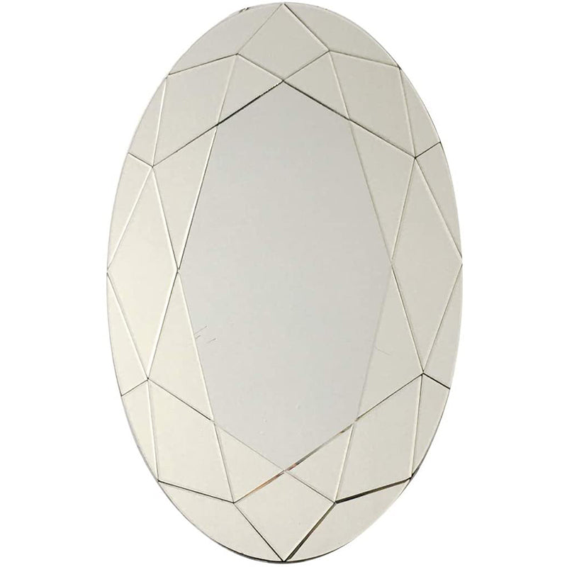 huaguan TopB Mirrors Decorative Wall Mirror with Crystal 60 * 60CM