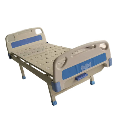 huiteng ABS Perforated Panel Single-Crank Bed Medical Nursing Bed with Adjustable Guardrails  2060*970*500