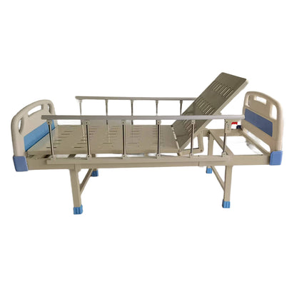 huiteng ABS Perforated Panel Single-Crank Bed Medical Nursing Bed with Adjustable Guardrails  2060*970*500