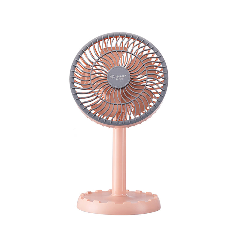 jinyan Rechargeable Electric Fan USB Rechargeable Desk Fan – 3 Silent Speeds JY-2516  300 pieces