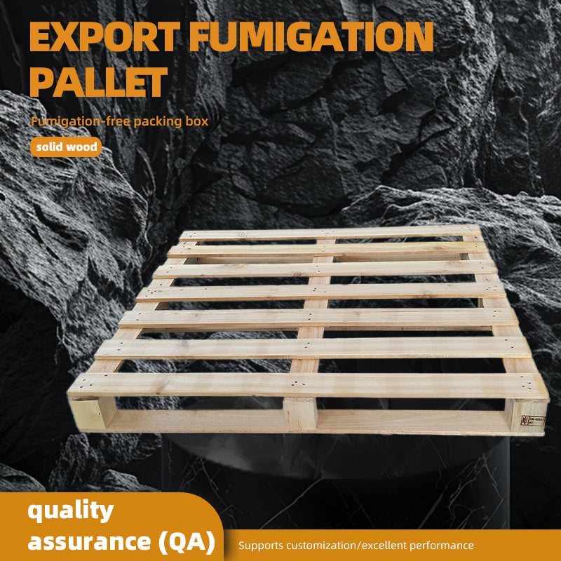 meilan Export Fumigated Pallets Four-Way Forklift Wooden Pallets Wooden Pallets with Four-Way Entry I-Beam Type(Please consult customer service for pricing)