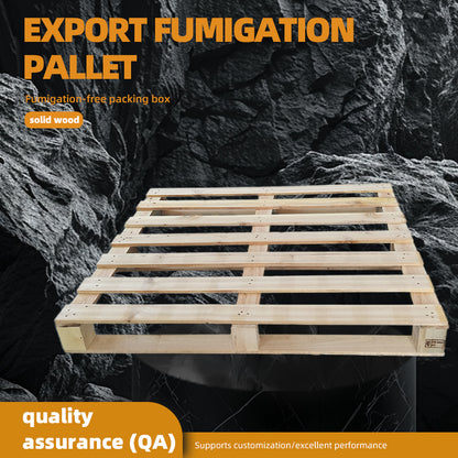 meilan Export Fumigated Pallets Four-Way Forklift Wooden Pallets Wooden Pallets with Four-Way Entry I-Beam Type(Please consult customer service for pricing)