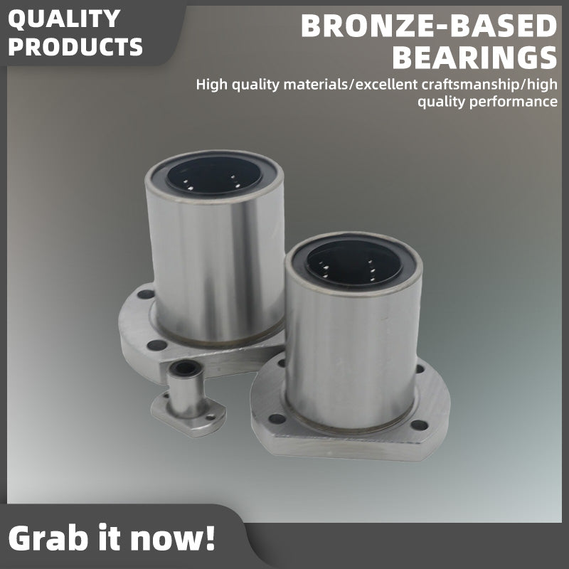 anbixing Bronze-based bearings, with high strength and wear resistance, are used in industrial equipment(Please consult customer service for pricing)