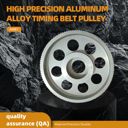 zhengxin High-Precision Aluminum Alloy Synchronous Pulley – Low Noise, High Speed, Wear-Resistant, and Corrosion-Resistant A6061(Please consult customer service for pricing)