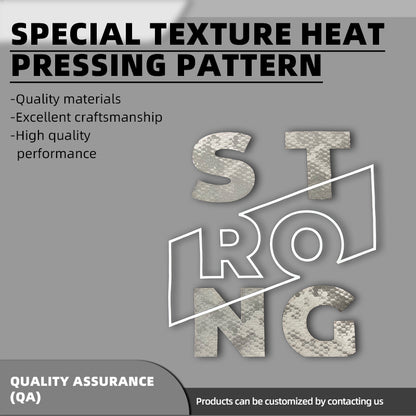xiangqing Hot-Pressed Three-Dimensional Patterns with Special Textures for Daily Casual Wear(Please consult customer service for pricing)