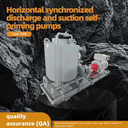 taohai Horizontal Synchronous Exhaust-Suction Self-Priming Pump – Corrosion-Resistant, High-Flow, for Industrial/Municipal Water Supply and Drainage(Please consult customer service for pricing)