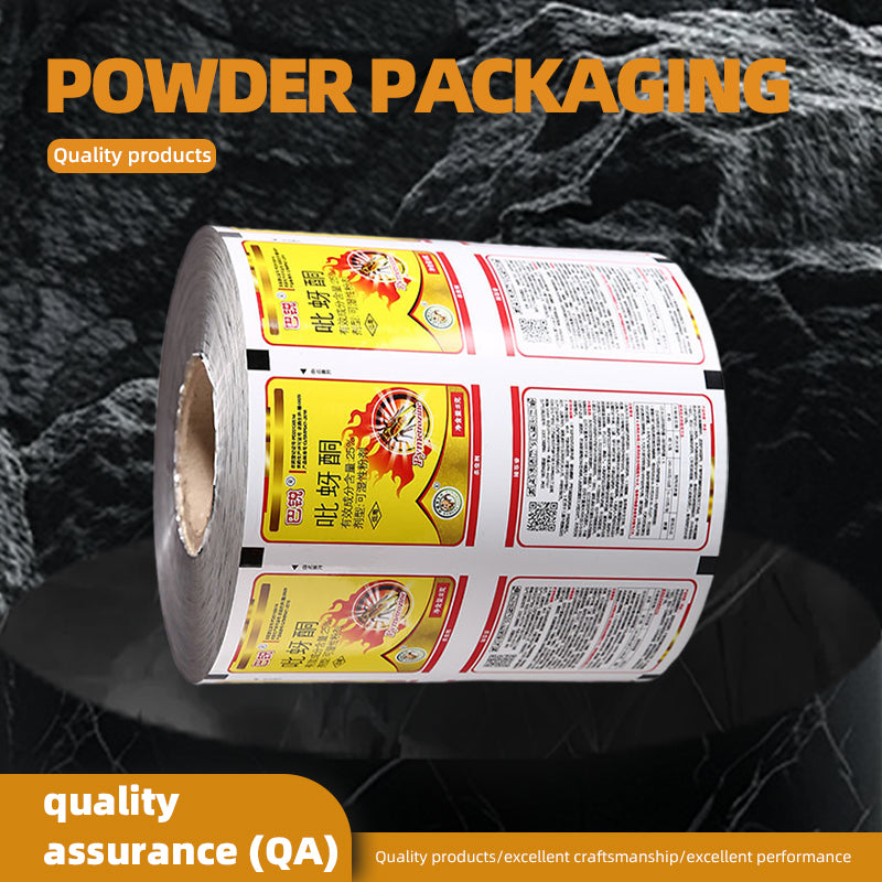 zhixing Pesticide Powder Roll Film Aluminum-Plated Composite Roll Film Packaging Printing 300kg(Please consult customer service for pricing)