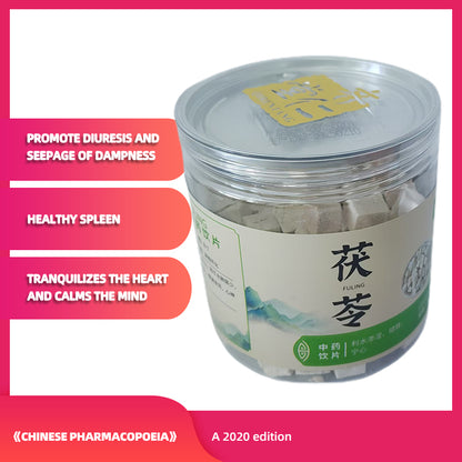 qirentang Poria cocos, a traditional Chinese medicinal material for invigorating the spleen and calming the mind 120 cans