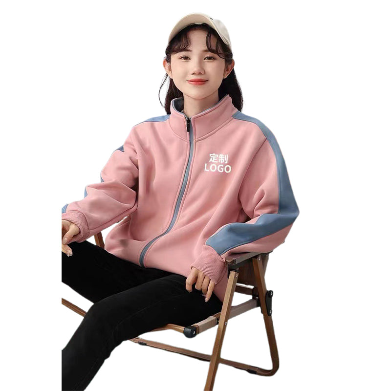 rongjiaoyilin Versatile Long-Sleeved Outerwear for Teachers Loose-Fit Casual Jacket(Please consult customer service for pricing)