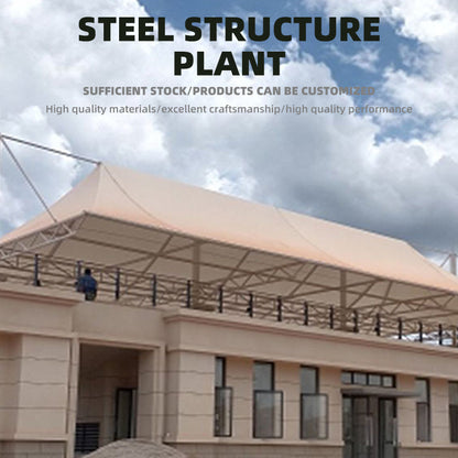 yuanbo Steel Structure Workshop Industrial Storage Workshop Logistics Warehouse Seismic and Fire Protection(Please consult customer service for pricing)