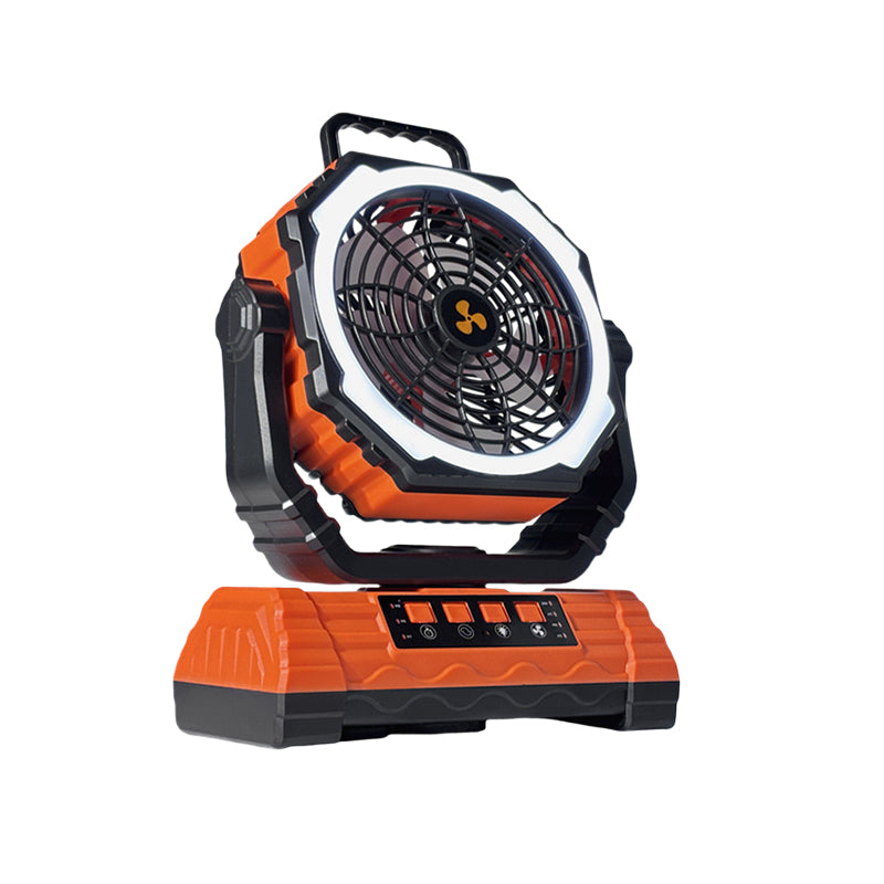 shunling Outdoor Fan with Large-Capacity Battery Lightweight, Portable Ideal for Outdoor Activities