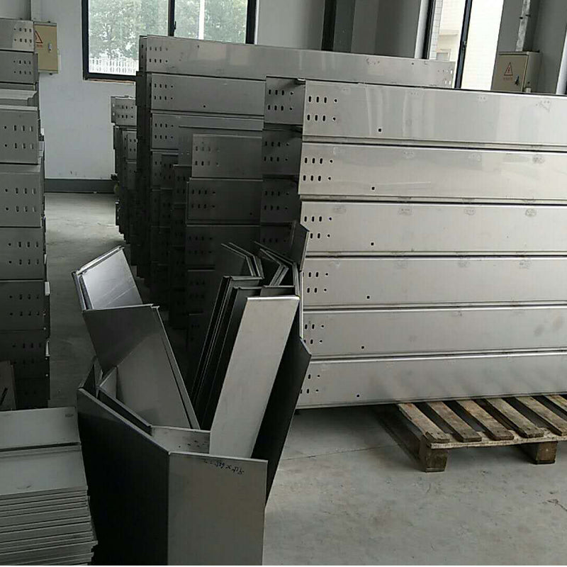 yunlong Industrial-Grade Stainless Steel Cable Tray for Strong and Weak Current Engineering Cable Racking(Please consult customer service for pricing)