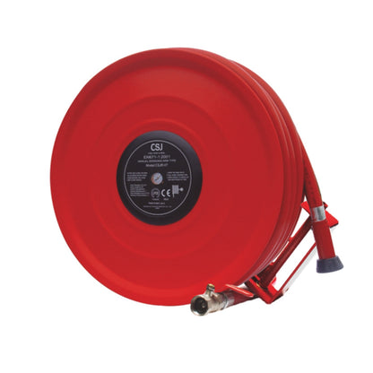 CSJ CSJR-06-B automatic swinging arm fire hose reel, cabinet or wall mounted, EN 671(Please consult customer service for pricing)