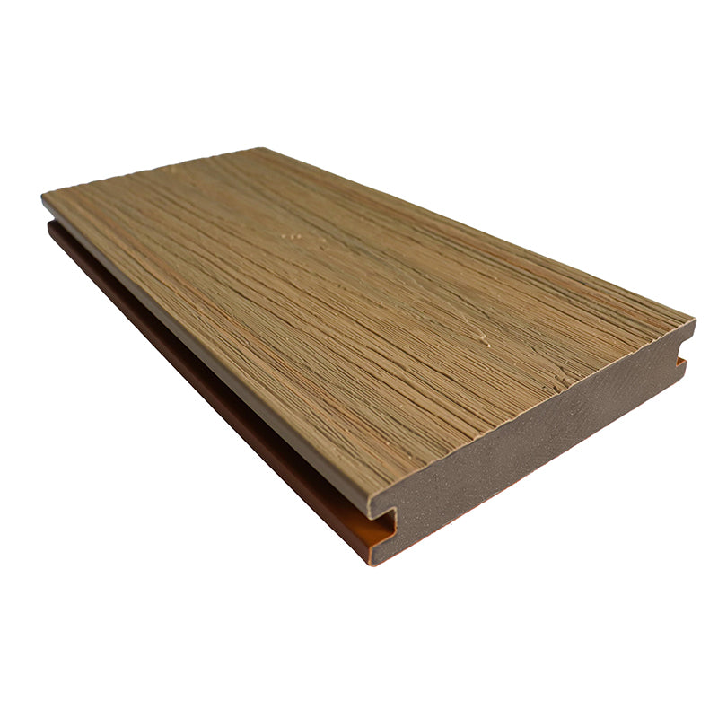 qianlong Second Generation (Yamu) QLGS140*23 Outdoor wood plastic flooring3D embossed ecological board  (Please consult customer service for pricing)