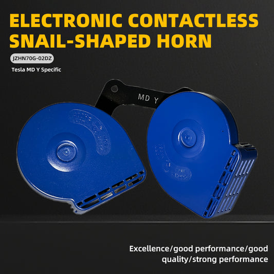 jingzuan JZHN70G-02DZ Electronic Non-Contact Snail-Shaped Horn Exclusive for Tesla Model Y  Waterproof Car Horn
