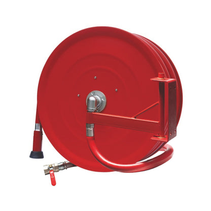 CSJ CSJR-06-B automatic swinging arm fire hose reel, cabinet or wall mounted, EN 671(Please consult customer service for pricing)