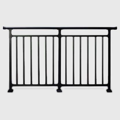 rongzheng Assembled balcony guardrail  Customized Iron Terrace Window Protection for Zinc Steel Balcony Guardrail and Roof Railing in Residential Areas