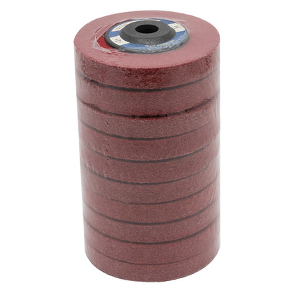 dingli Iron red all-round nylon wheel  Polishing wheel, wire drawing wheel, fine polishing wheel