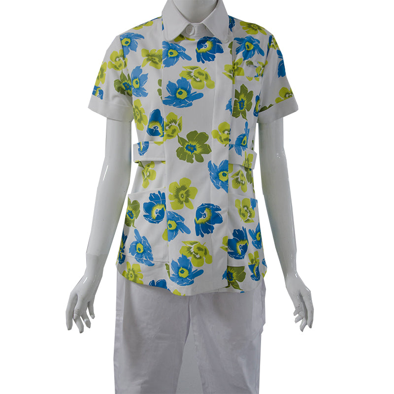 laiya Printed nurse's uniform