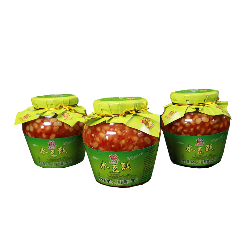xinjiayu Miaozhai Renjia Water Douchi 610g*12