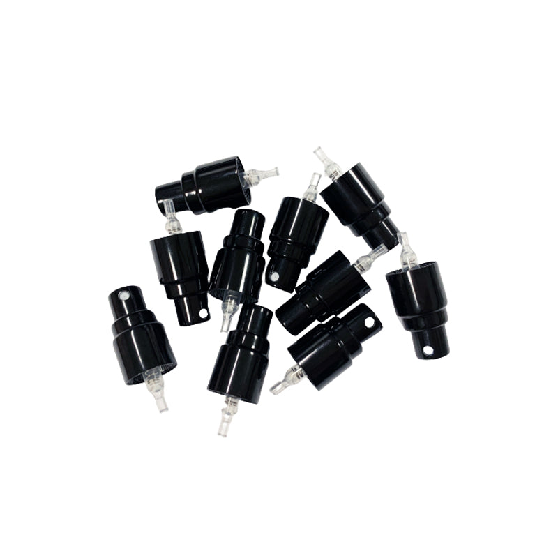 xinye Perfume sprayer 15/415LK Aluminum shell nozzle high-grade bright silver spray pump head