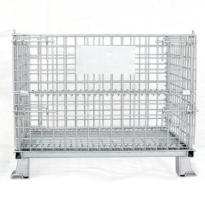 zhihong Storage cage   Folding storage cage workshop for storing iron frame logistics turnover cages