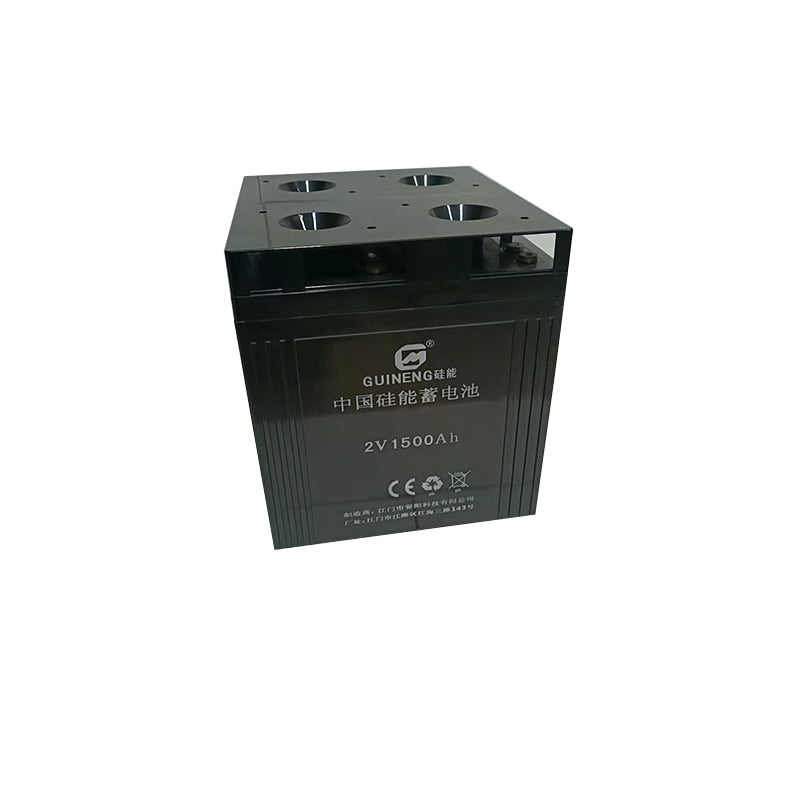 kete Energy storage silica gel salt battery 2V1500   Hydrochloric acid battery of agricultural lighting sound fertilizer