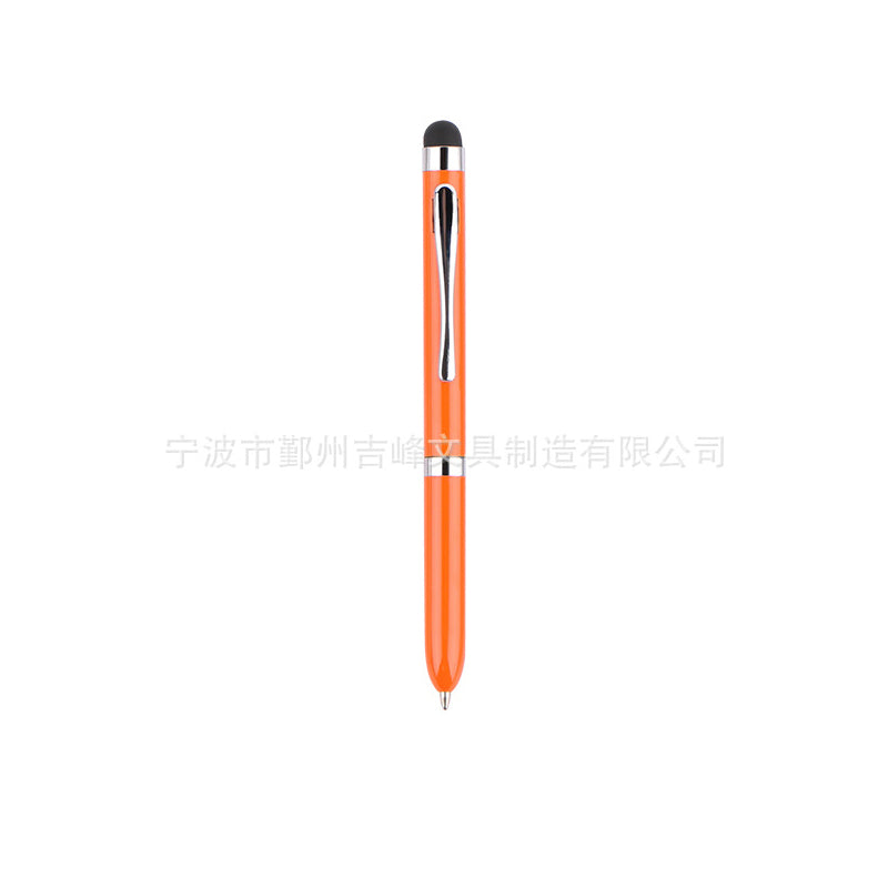 jifeng High quality metal pen solid color paint stylus TCP138 rotating ballpoint pen