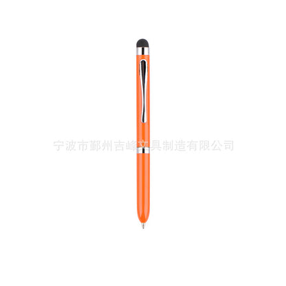 jifeng High quality metal pen solid color paint stylus TCP138 rotating ballpoint pen