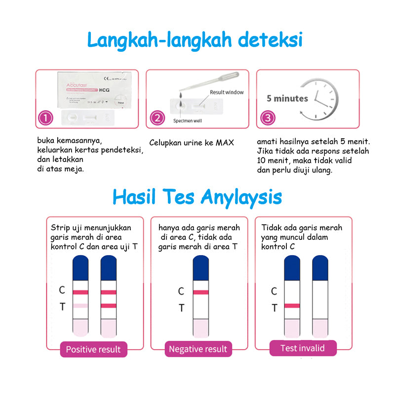 meibao 4 early pregnancy card 4 urine cup with box 4HK4CP