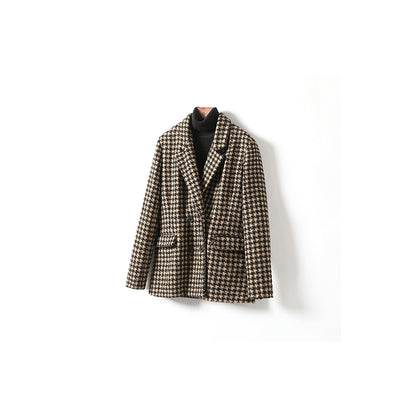 minwang Plaid blouse 01DS6438