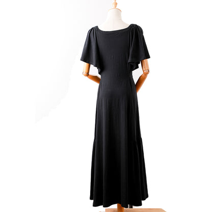 High end temperament dress, new high waisted dress, slim waist dress