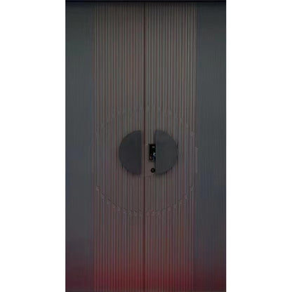 tongluohan Modern Simplicity Fine Carving Armored Door