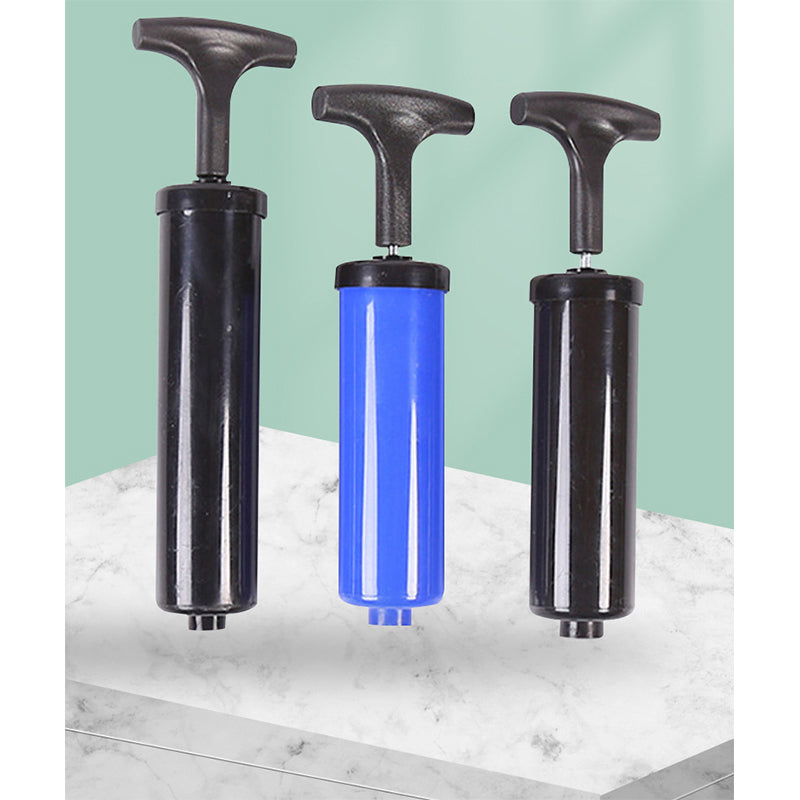 ruipu Portable 6-inch hand-pushed pump with iron needle or plastic air nozzle