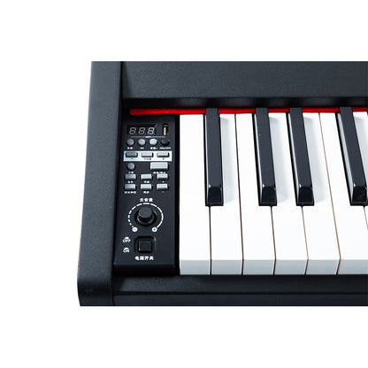 lida 88-key heavy hammer simple function push-pull cover electric piano LD25 Beginner's Home Electronic Piano Electric Piano