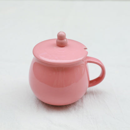 dehua Vitality Fat Cup  Ceramic Mug Creative Ceramic Cup Cute Breakfast Cup