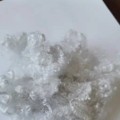 xinsheng PET white three-dimensional hollow fiber