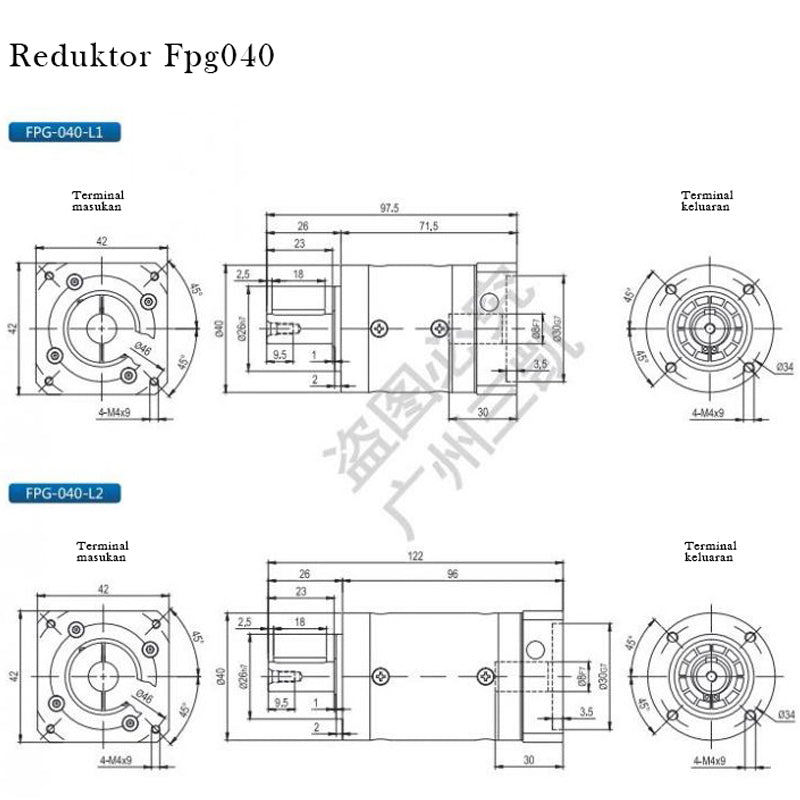xuanli FPG Series Planetary Reducer Precision(Please consult customer service for pricing)